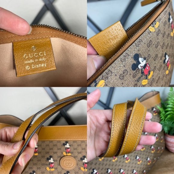 SOLD Gucci X Disney 2020 GG Supreme Large Tote - Picture 10 of 15